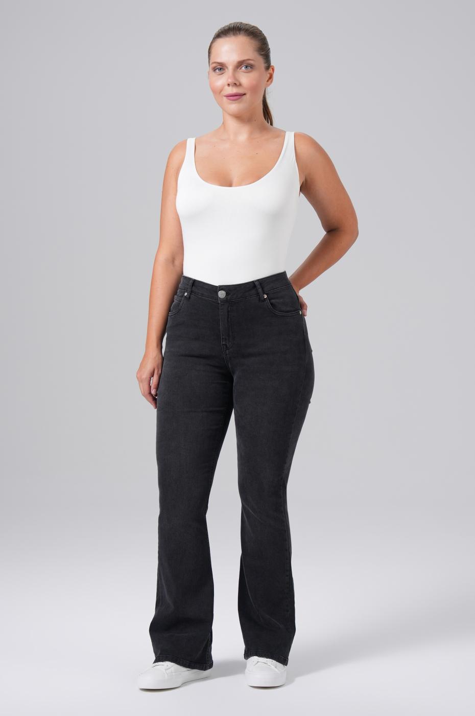 Fiona Bootcut - Black Wash